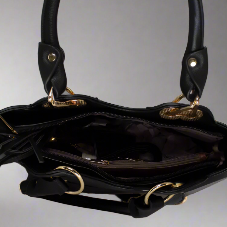 Temptation Italy Beaded Flower Leather Handbag Handbags & Purses Boutique of Leathers/Open Road