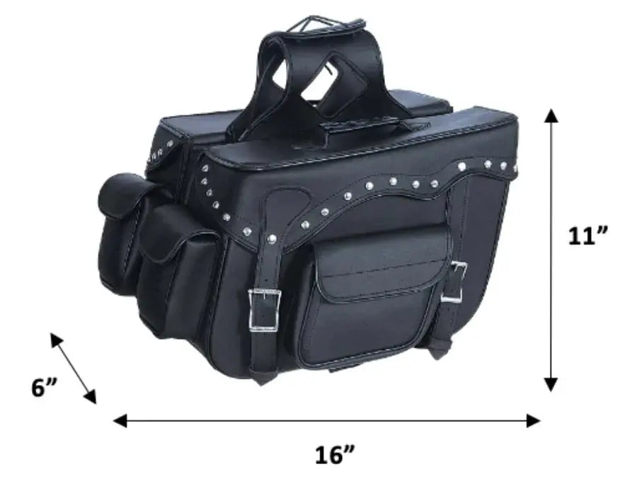 Unik International Saddle Bag Motorcycle Bags & Panniers Boutique of Leathers/Open Road