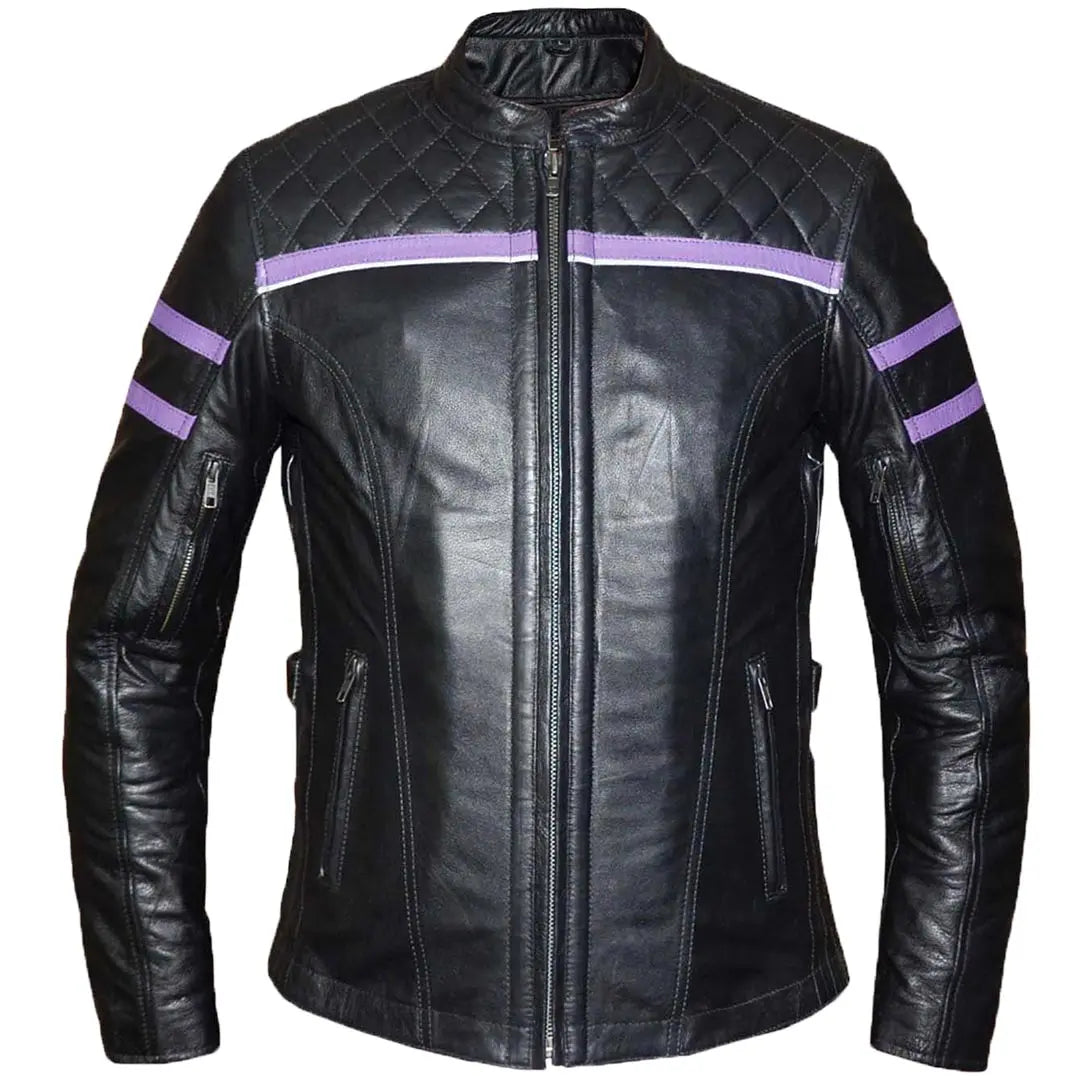 Unik International Women's Diamond Quilt Motorcycle Jacket Women's Motorcycle Jackets Boutique of Leathers/Open Road