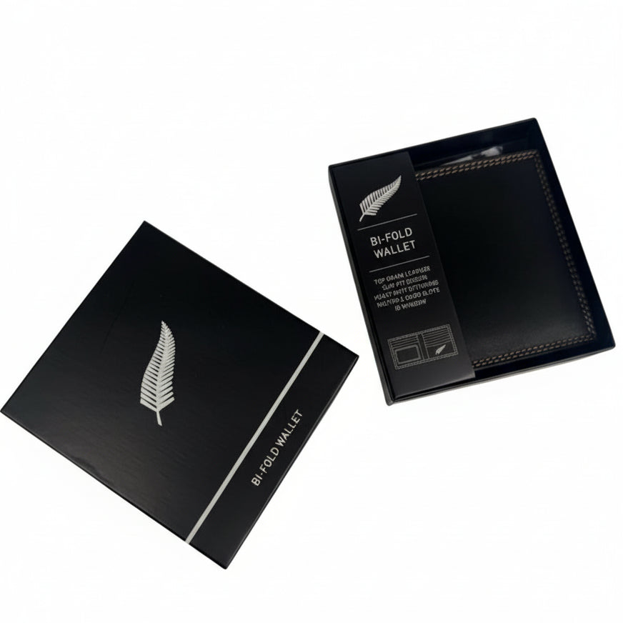 Greenwood Leather Men’s Bifold RFID Wallet