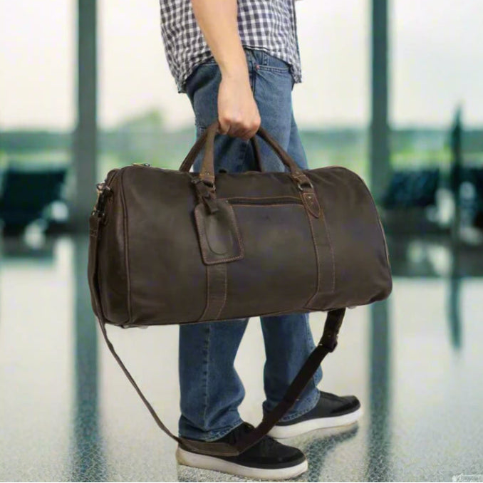 Greenwood Leather Weekend Travel Bag - Boutique of Leathers/Open Road
