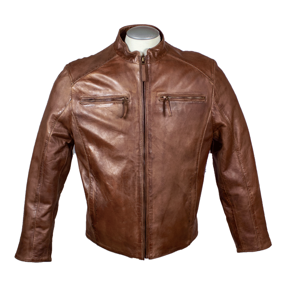 BOL Men's Racer Leather Jacket