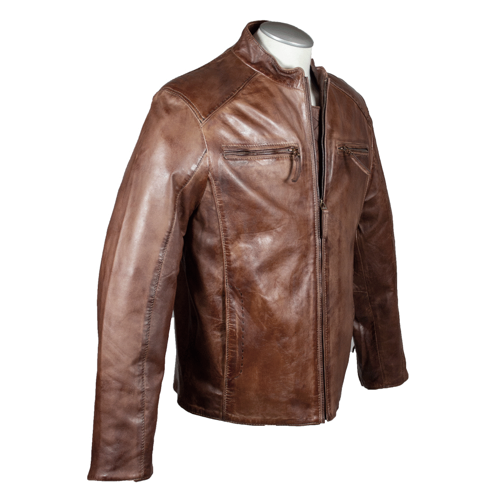 BOL Men's Racer Leather Jacket