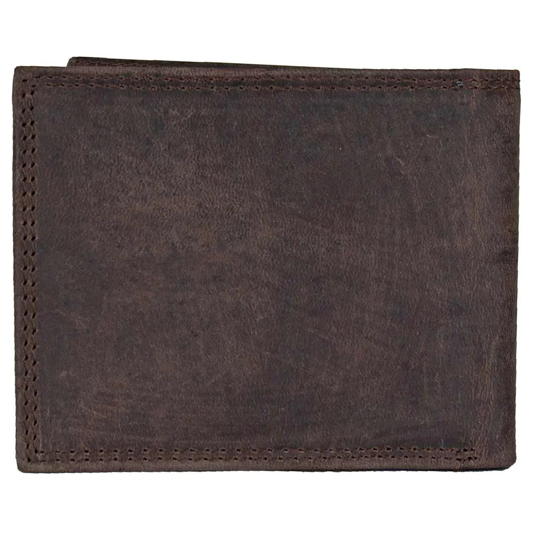 Viceroy Men's Bike Embossed Leather Wallet - Boutique of Leathers/Open Road