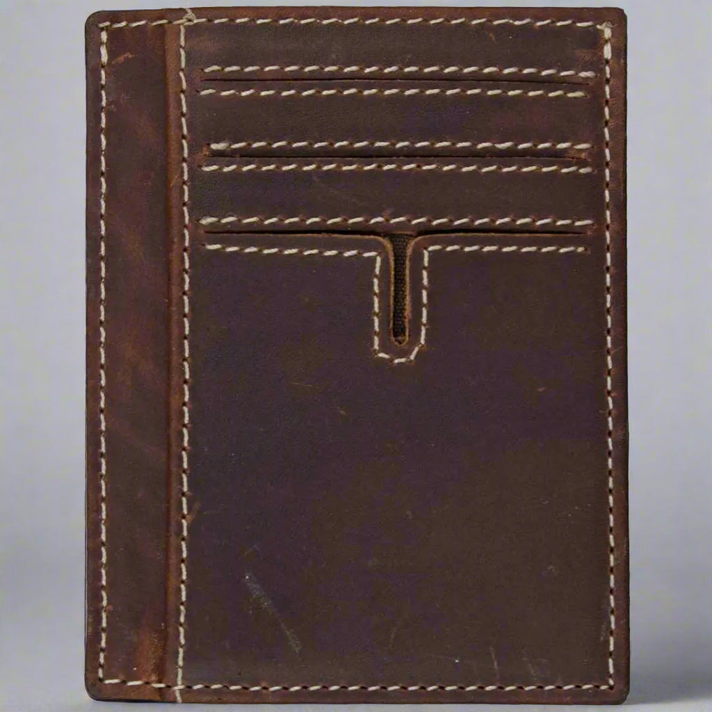 Viceroy Men's Leather Credit Card Holder - Boutique of Leathers/Open Road