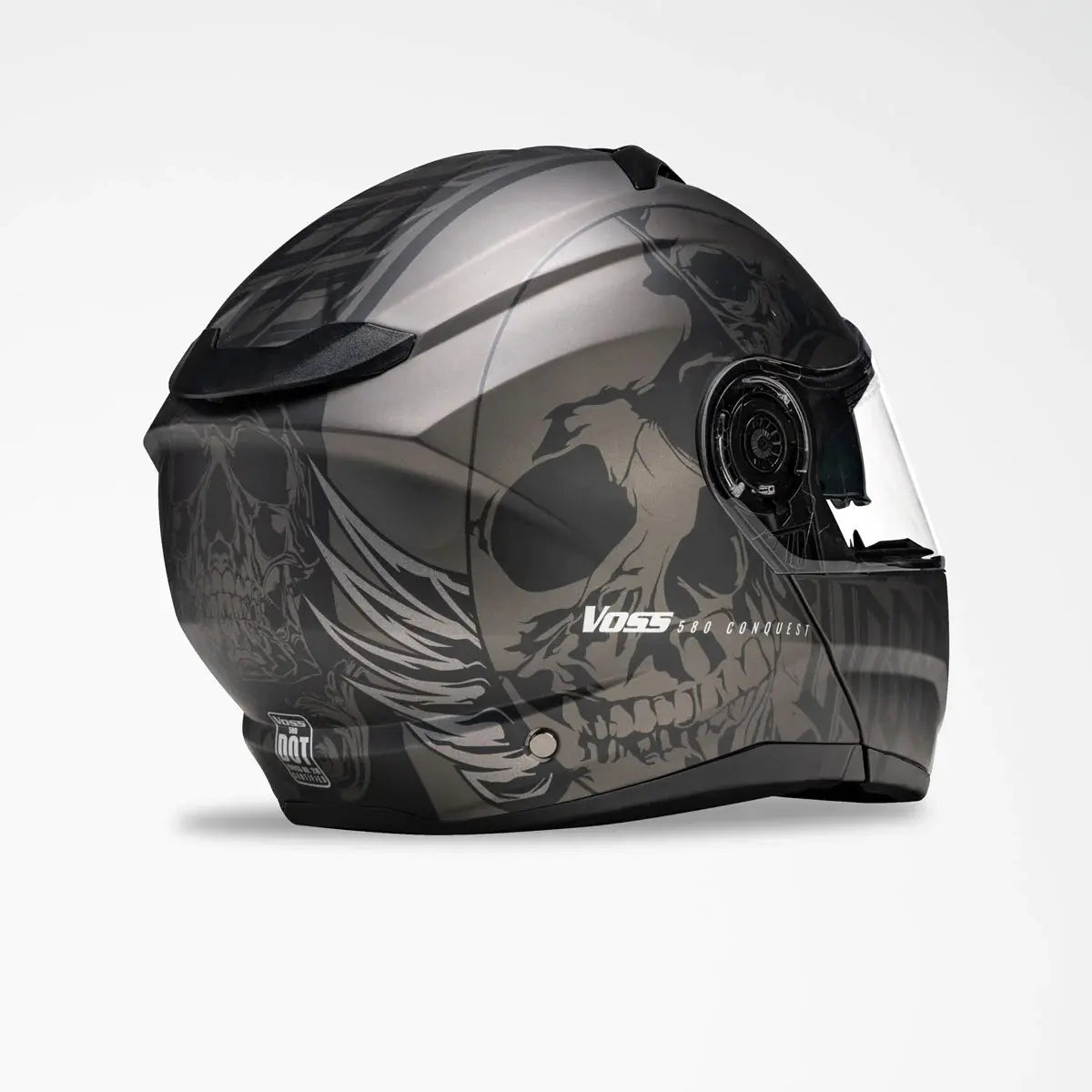 Voss 580 Matte Two Tone Apocalypse Helmet Motorcycle Helmets Boutique of Leathers/Open Road