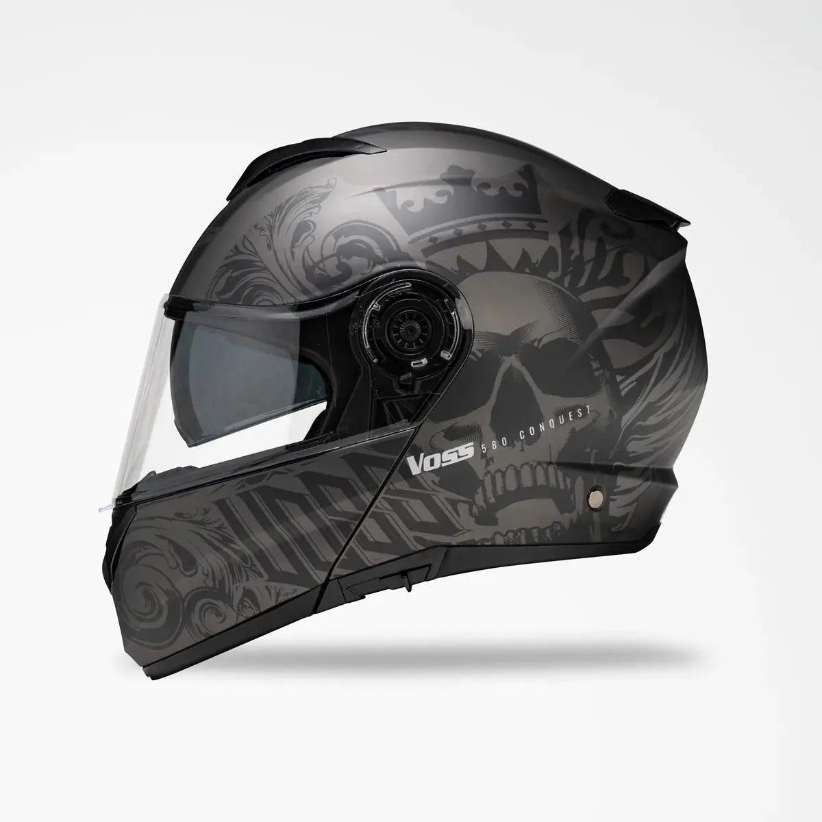 Voss 580 Matte Two Tone Apocalypse Helmet Motorcycle Helmets Boutique of Leathers/Open Road