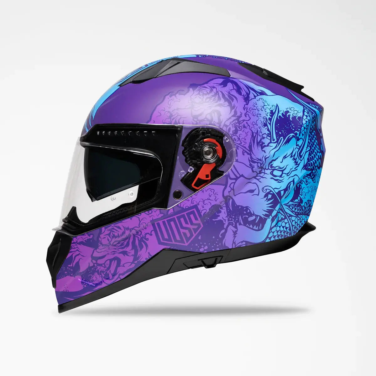 air tight motorcycle helmets Voss 989 Moto-V Rei Full Face Matte Motorcycle Helmet