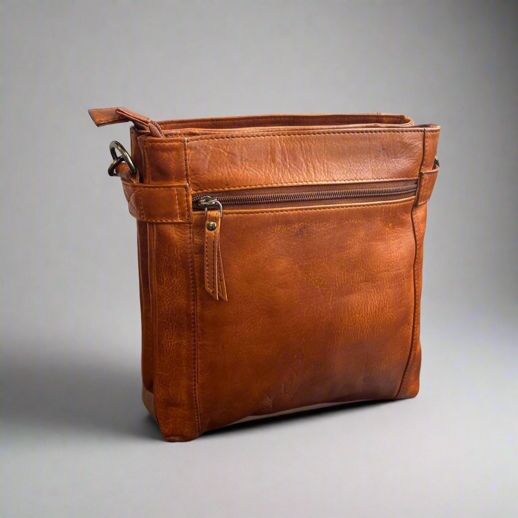 Greenwood Leather Cross Body Bag - Boutique of Leathers/Open Road