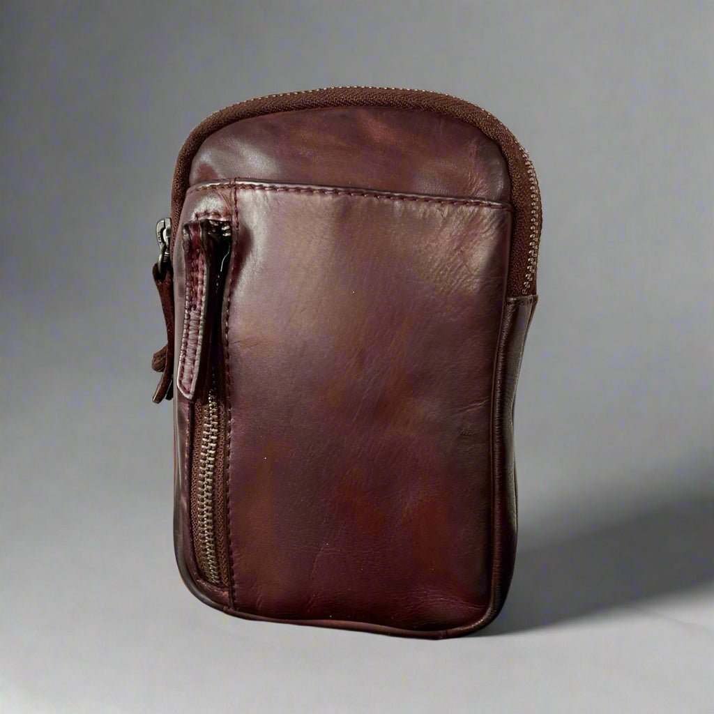 MET Small Leather Crossbody Bag