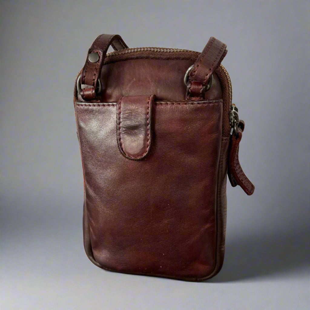 MET Small Leather Crossbody Bag