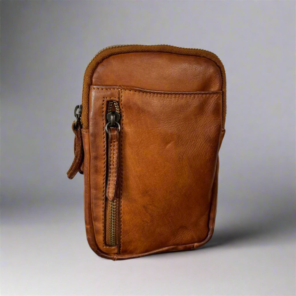 MET Small Leather Crossbody Bag