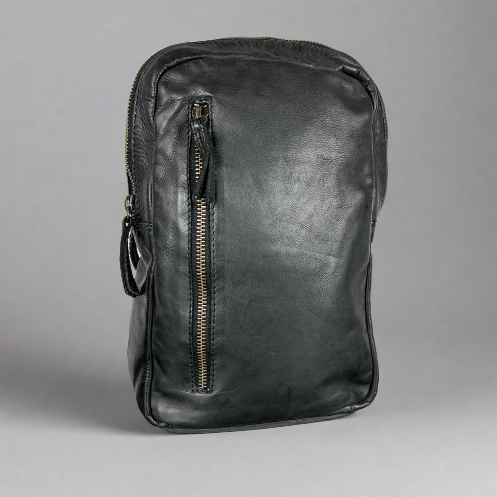 MET Leather Chest Front Bag & Backpack