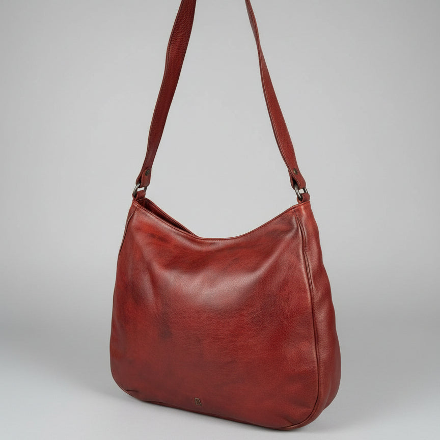 The MET Cow Leather Women's Shoulder Bag