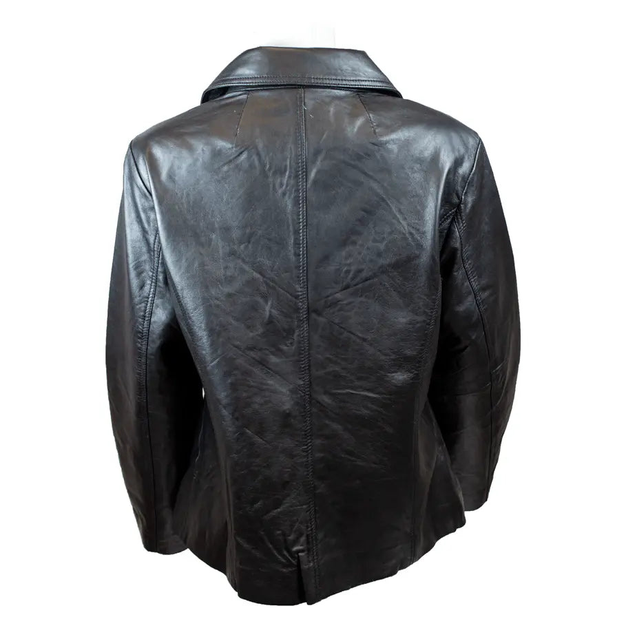 Women's Blazer Stitched Leather Jacket Women's Coats & Jackets Boutique of Leathers/Open Road