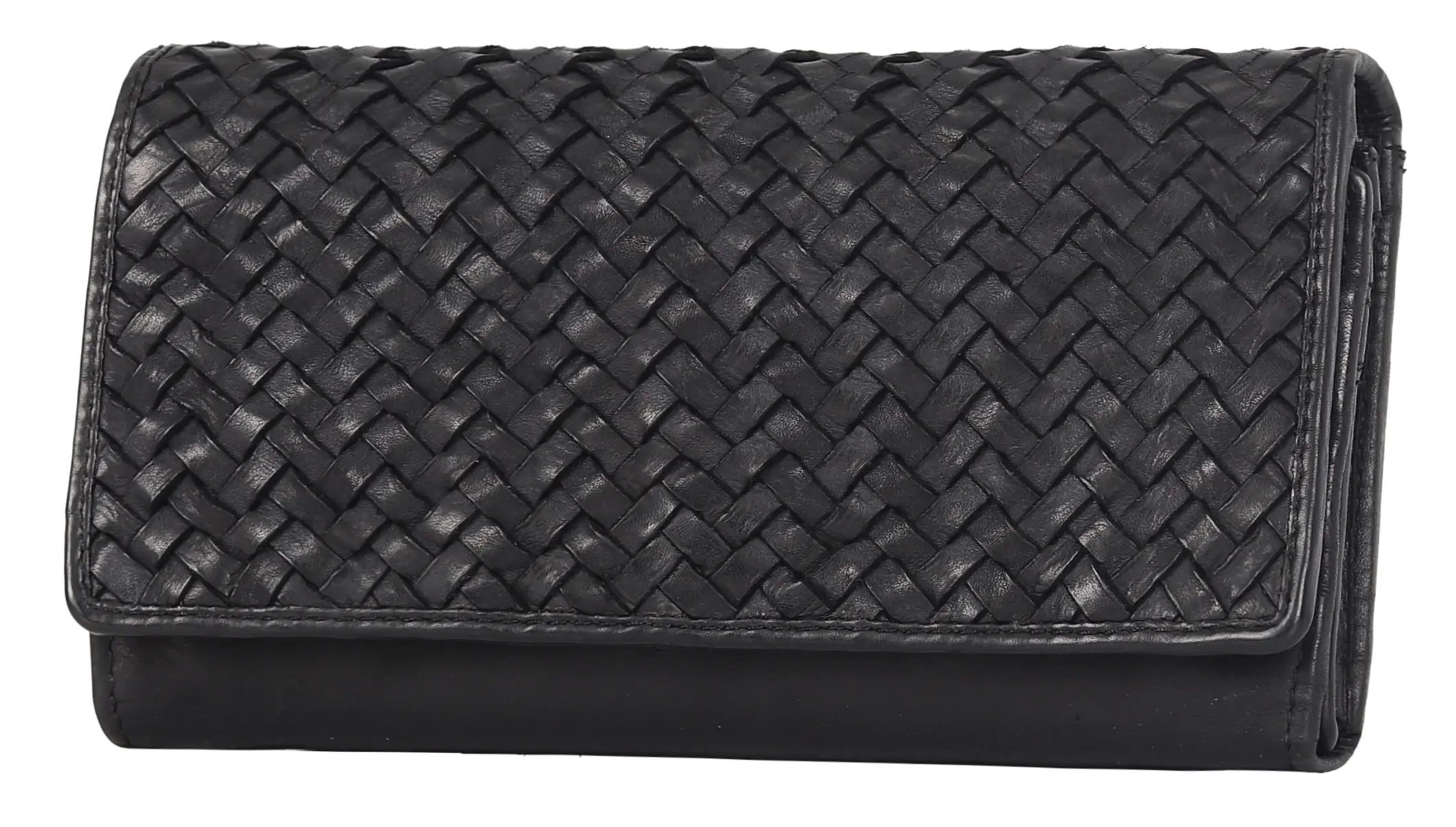 Women's Leather Basket Weave Purse Women's Wallets Boutique of Leathers/Open Road