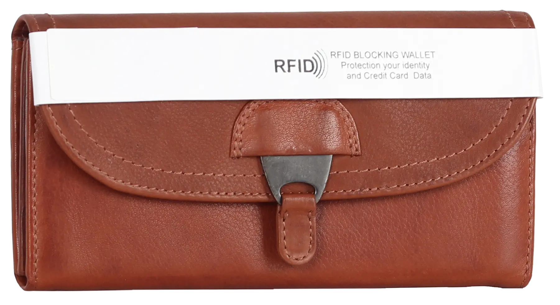 Women's Leather Buckled Wallet Women's Wallets Boutique of Leathers/Open Road