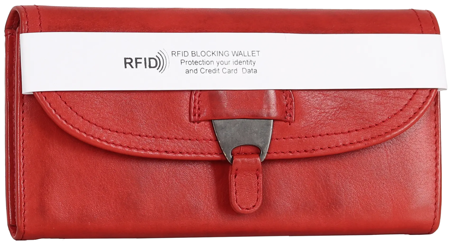 Women's Leather Buckled Wallet Women's Wallets Boutique of Leathers/Open Road