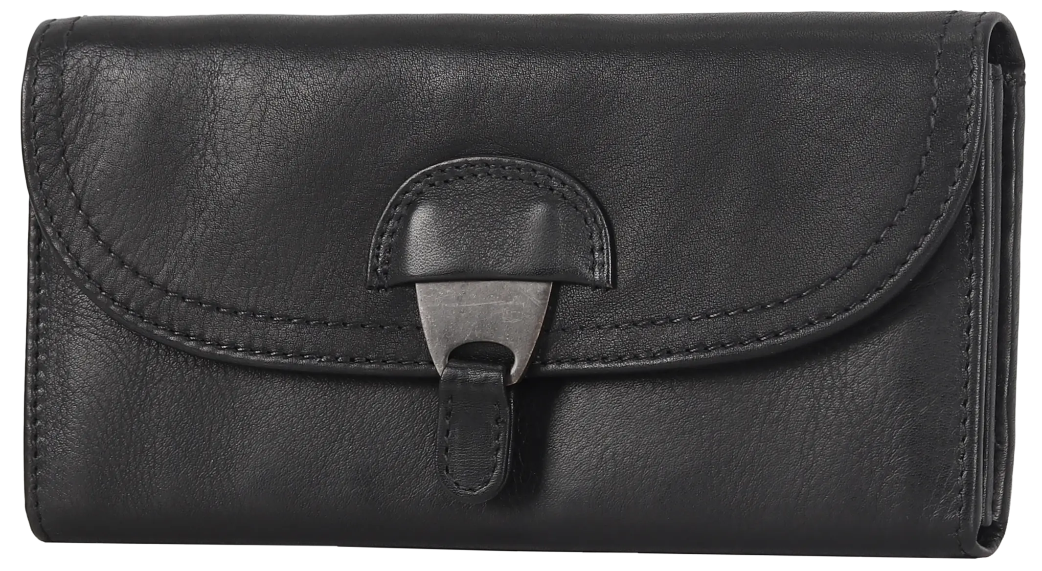 Women's Leather Buckled Wallet Women's Wallets Boutique of Leathers/Open Road