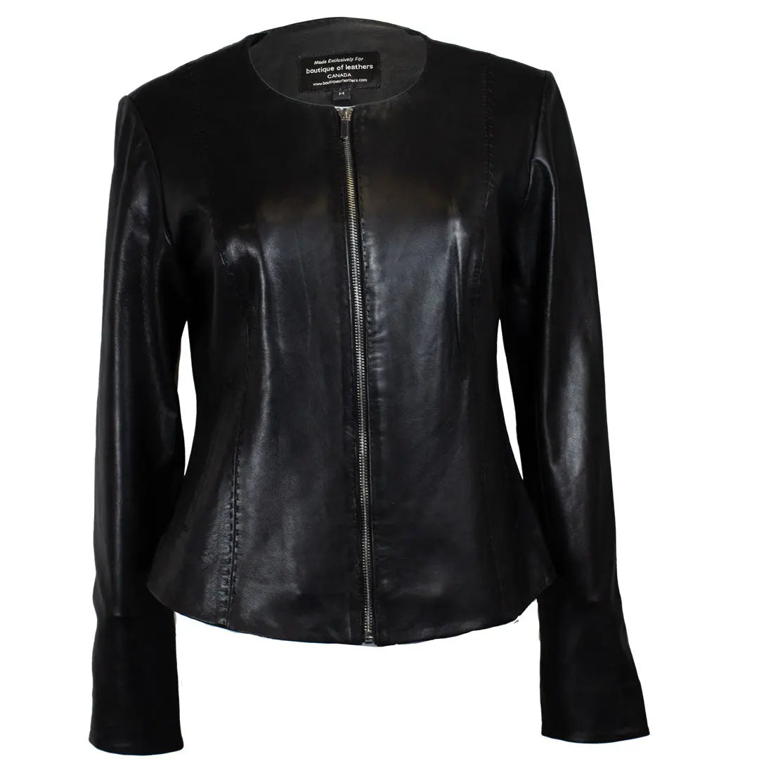 Women's Solene Lambskin Leather Jacket Women's Coats & Jackets Boutique of Leathers/Open Road