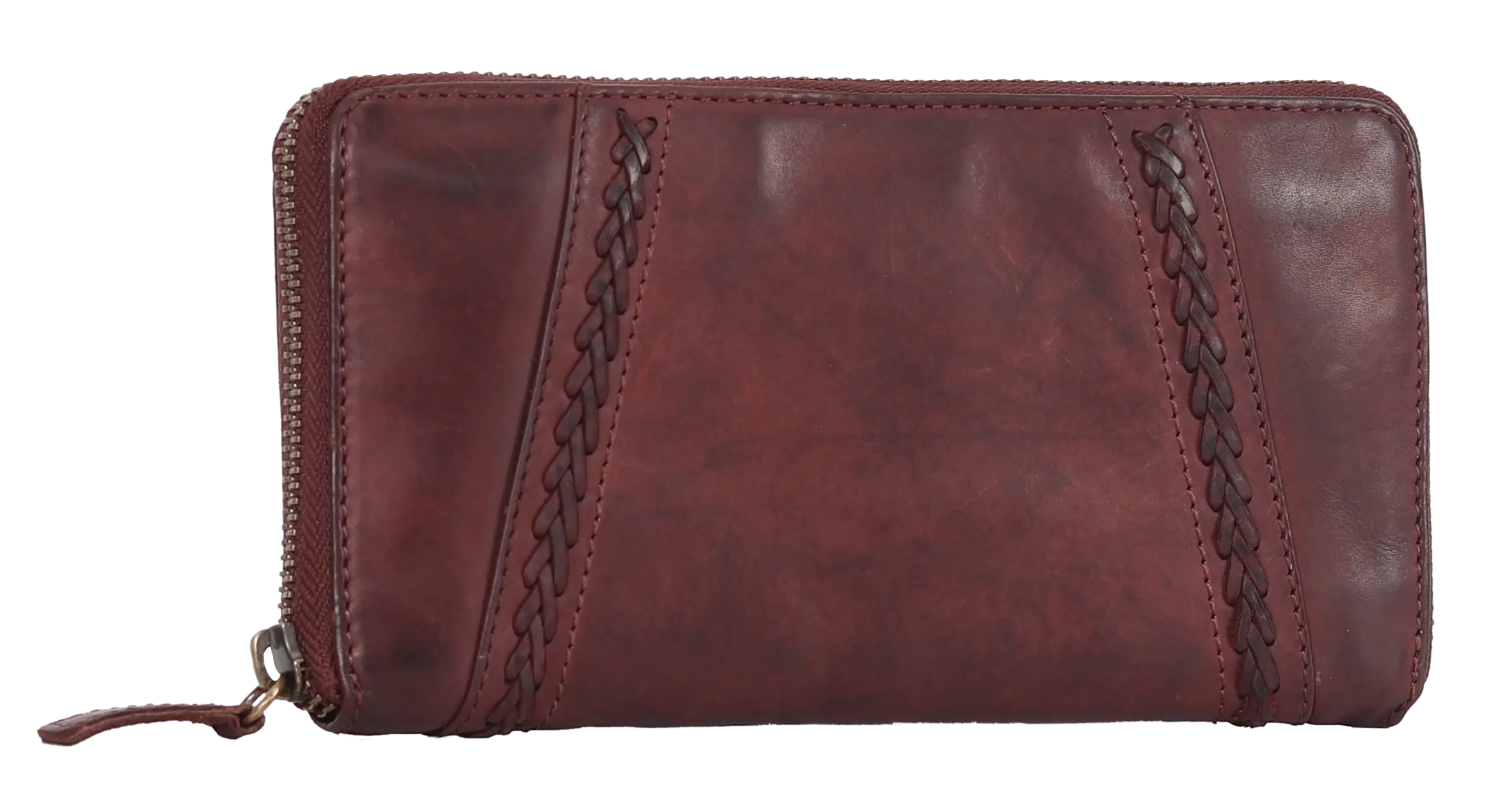 Women s Zip Around Wallet Cognac