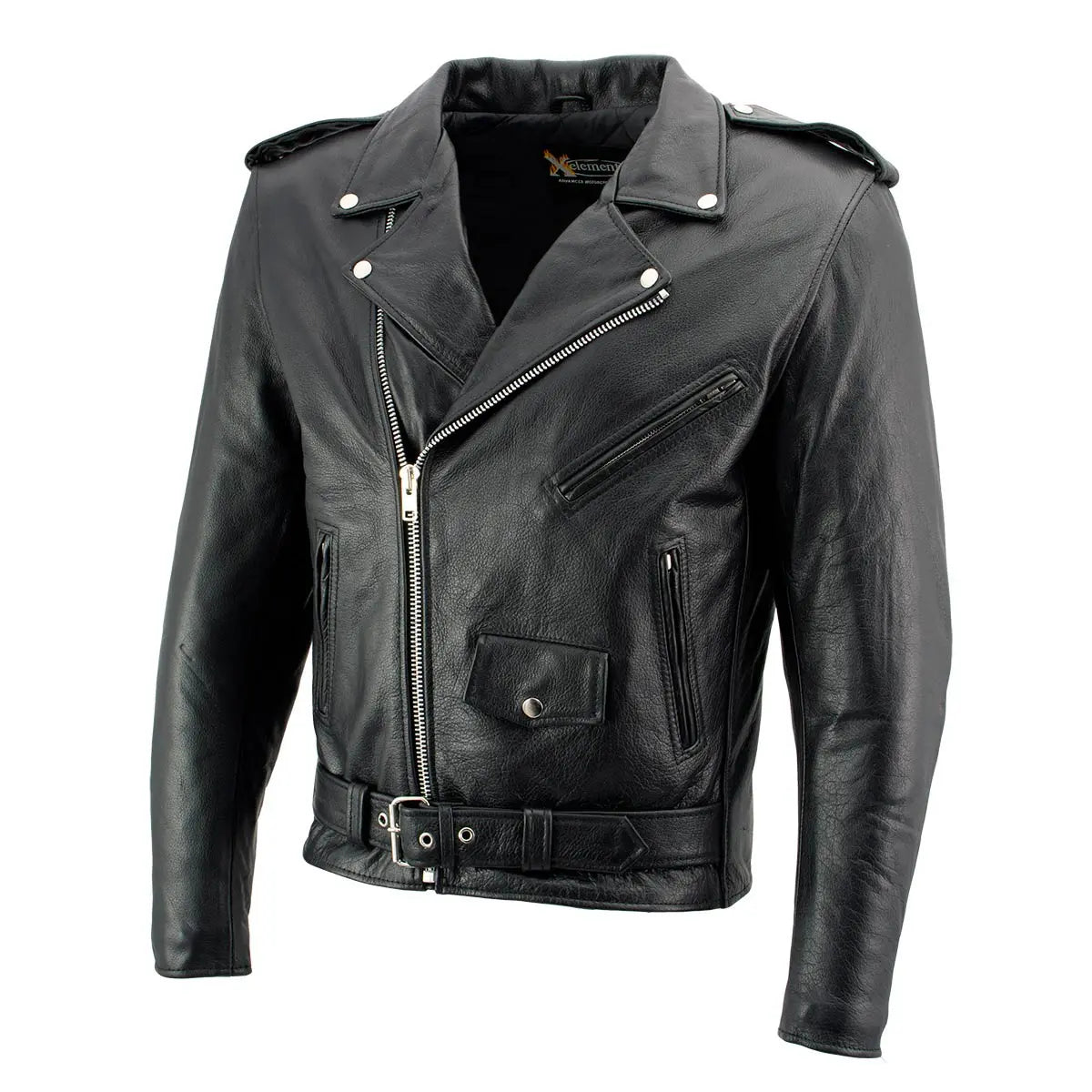 X Element Men's Leather Motorcycle Jacket Men's Motorcycle Jackets Boutique of Leathers/Open Road