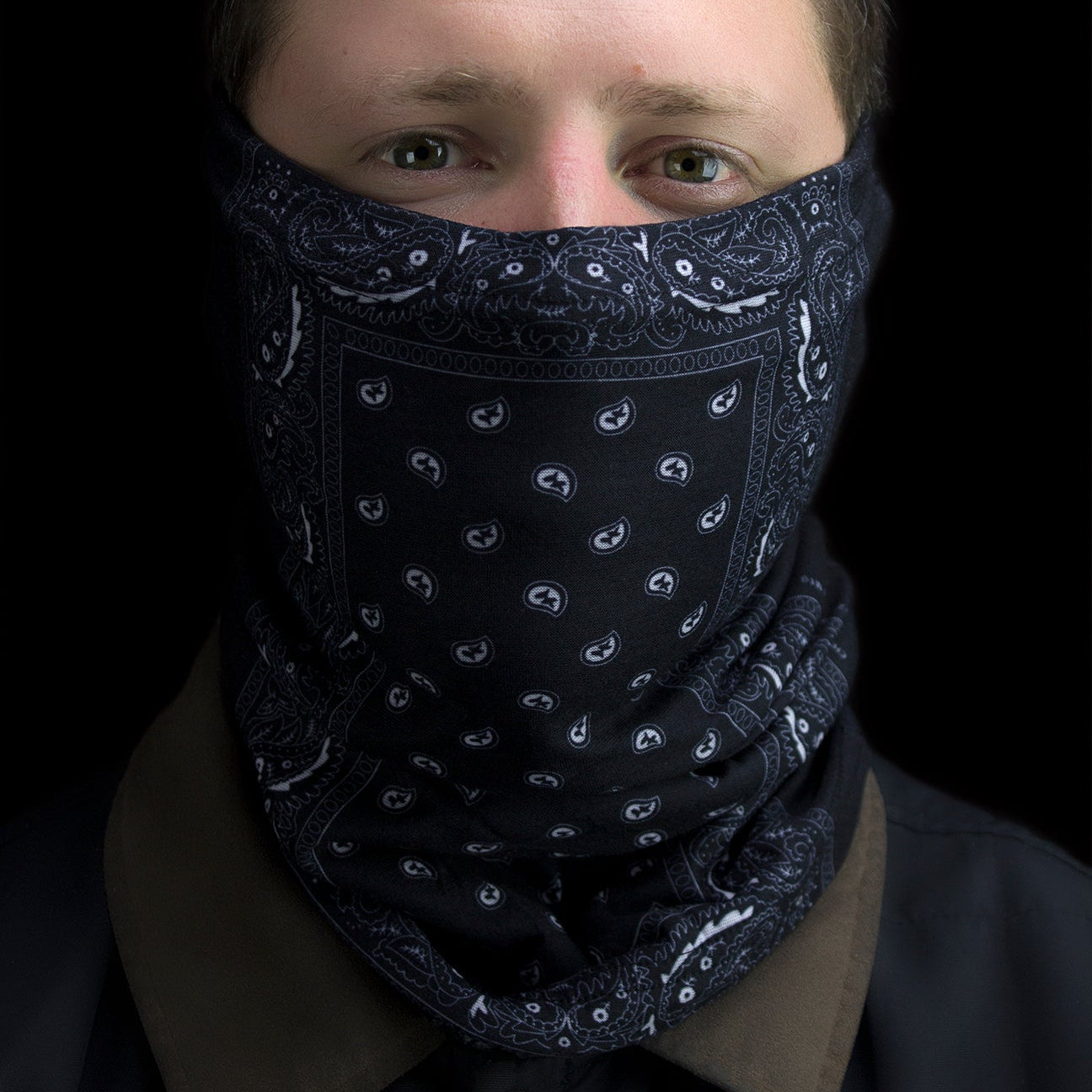 ZANheadgear Fleece Lined Paisley Multi Function Motley Tube