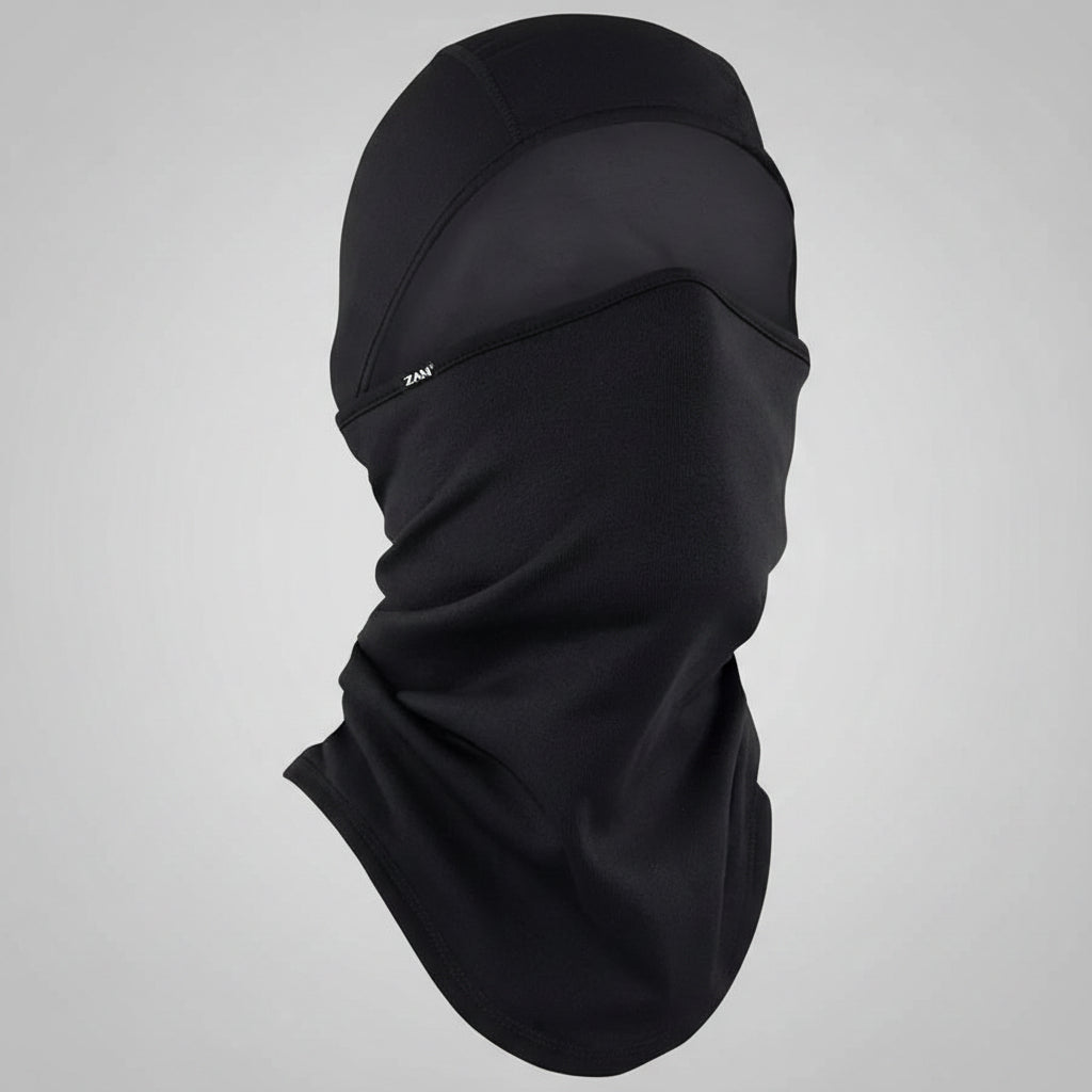 ZANheadgear Convertible Balaclava SportFlex Series Black - Boutique of Leathers/Open Road