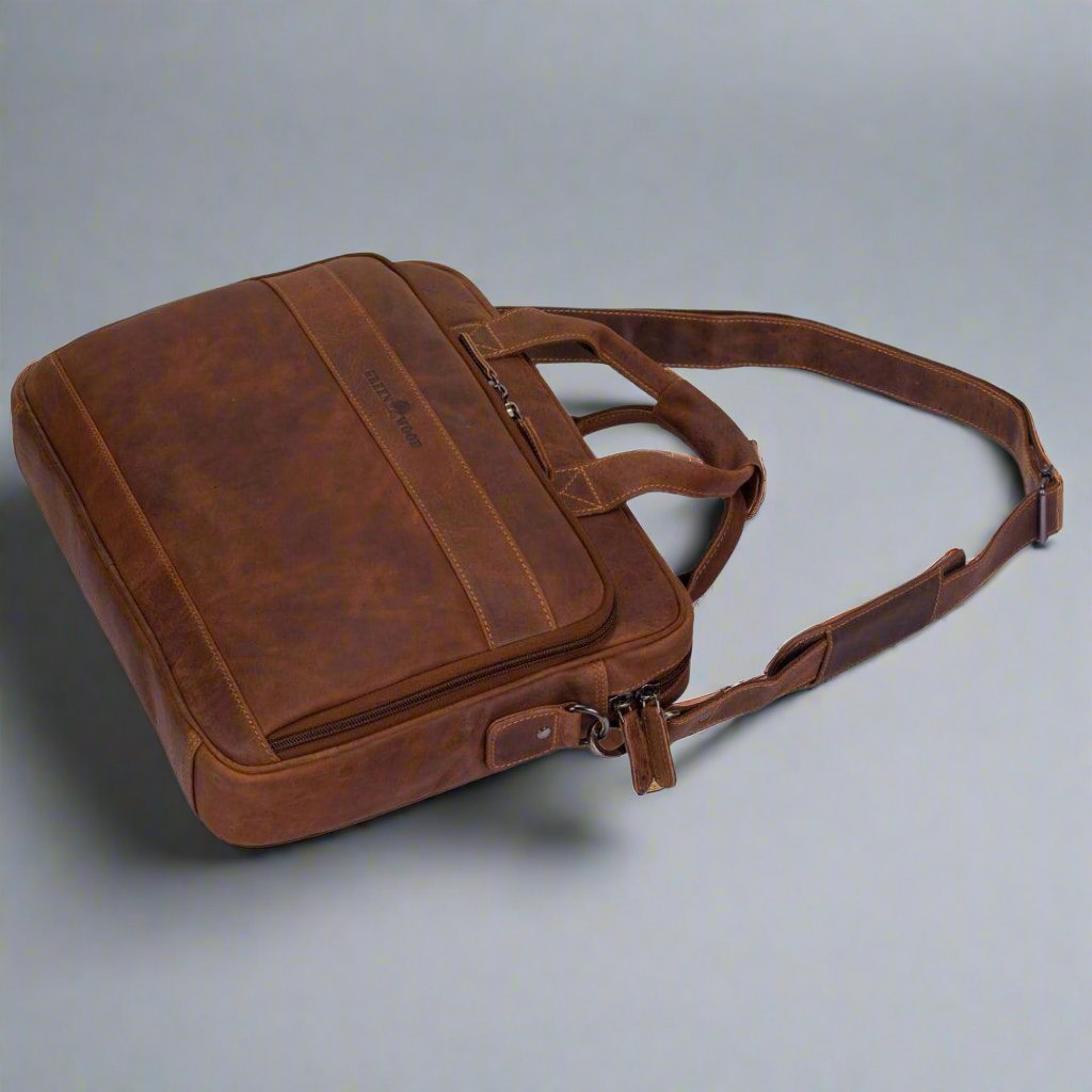 Greenwood Leather 14" Laptop Bag