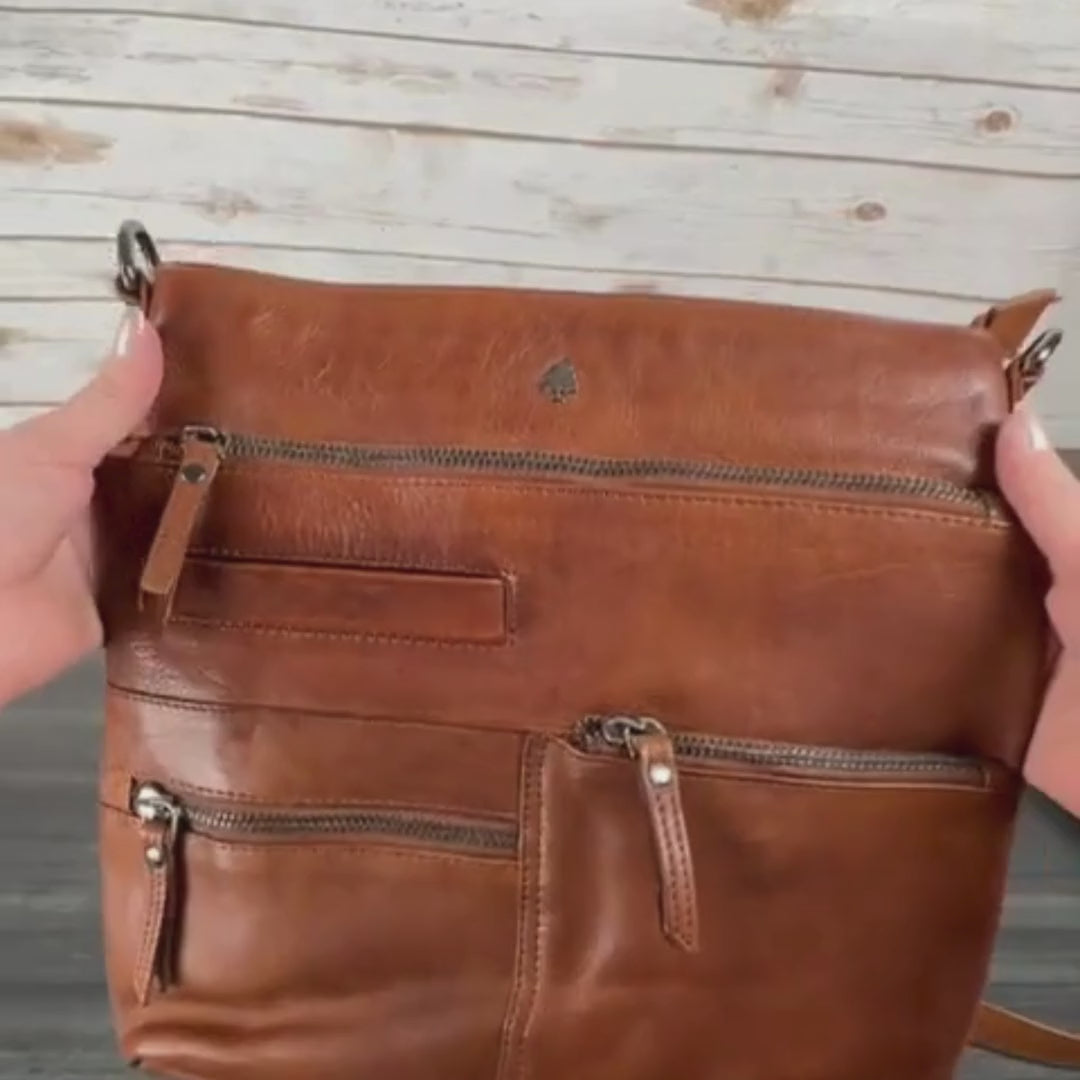 Greenwood Leather Shoulder Bag - Boutique of Leathers