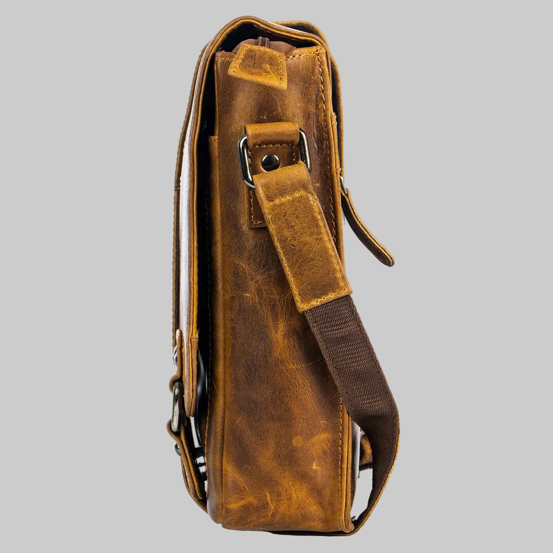 Greenwood Leather Mini-Messenger Bag