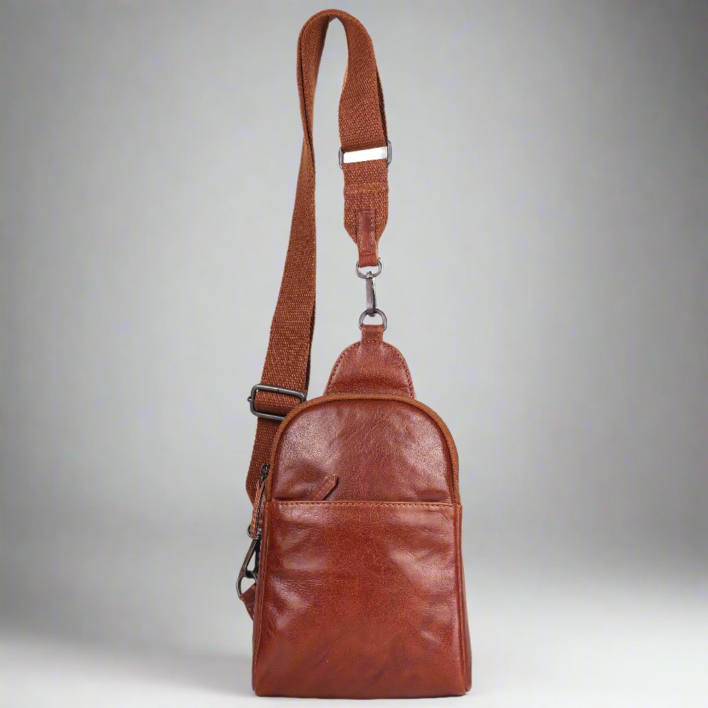 MET Andora Leather Chest Front Bag & Backpack