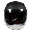 VOSS 310 Tucson Matte Black 3/4 Helmet