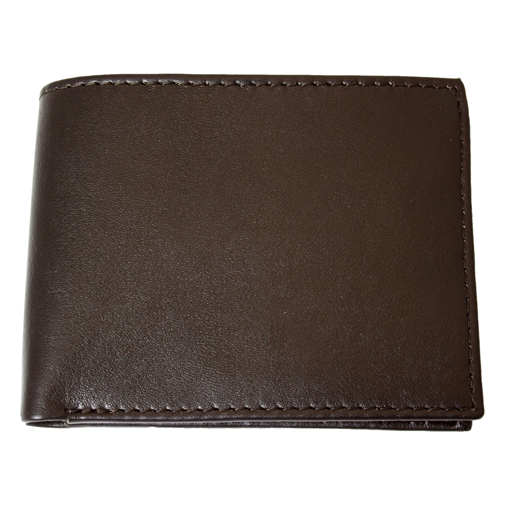 BOL Men's Slim Bifold Leather Wallet