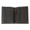 MET Men's Upright Bifold Leather Wallet