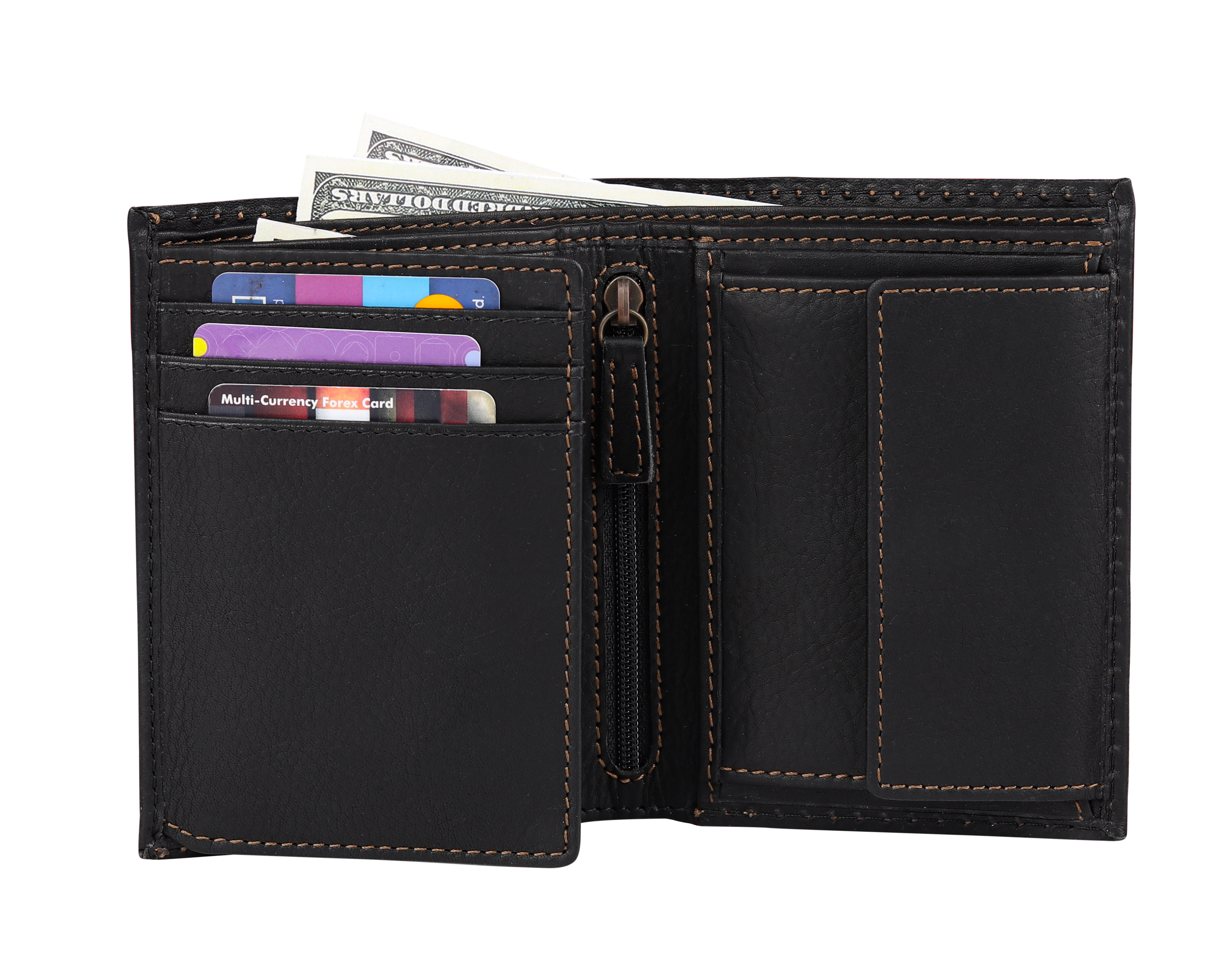 BOL Upright Coin Leather Wallet