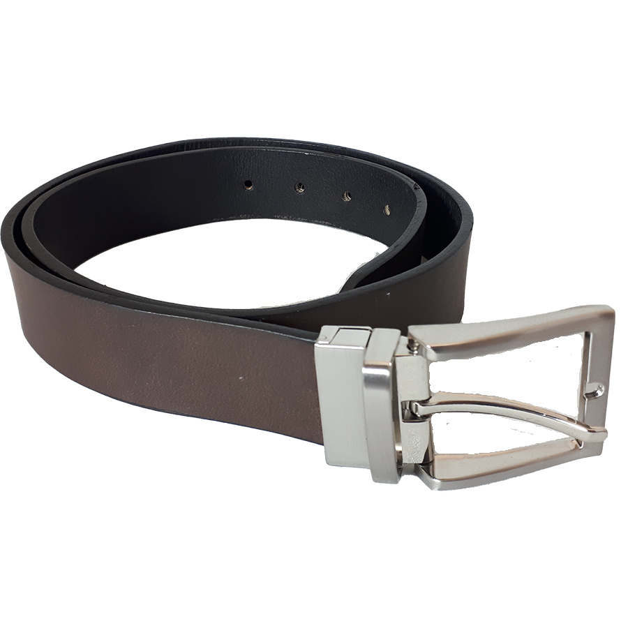 BOL Men's Reversible Solid Leather Belt