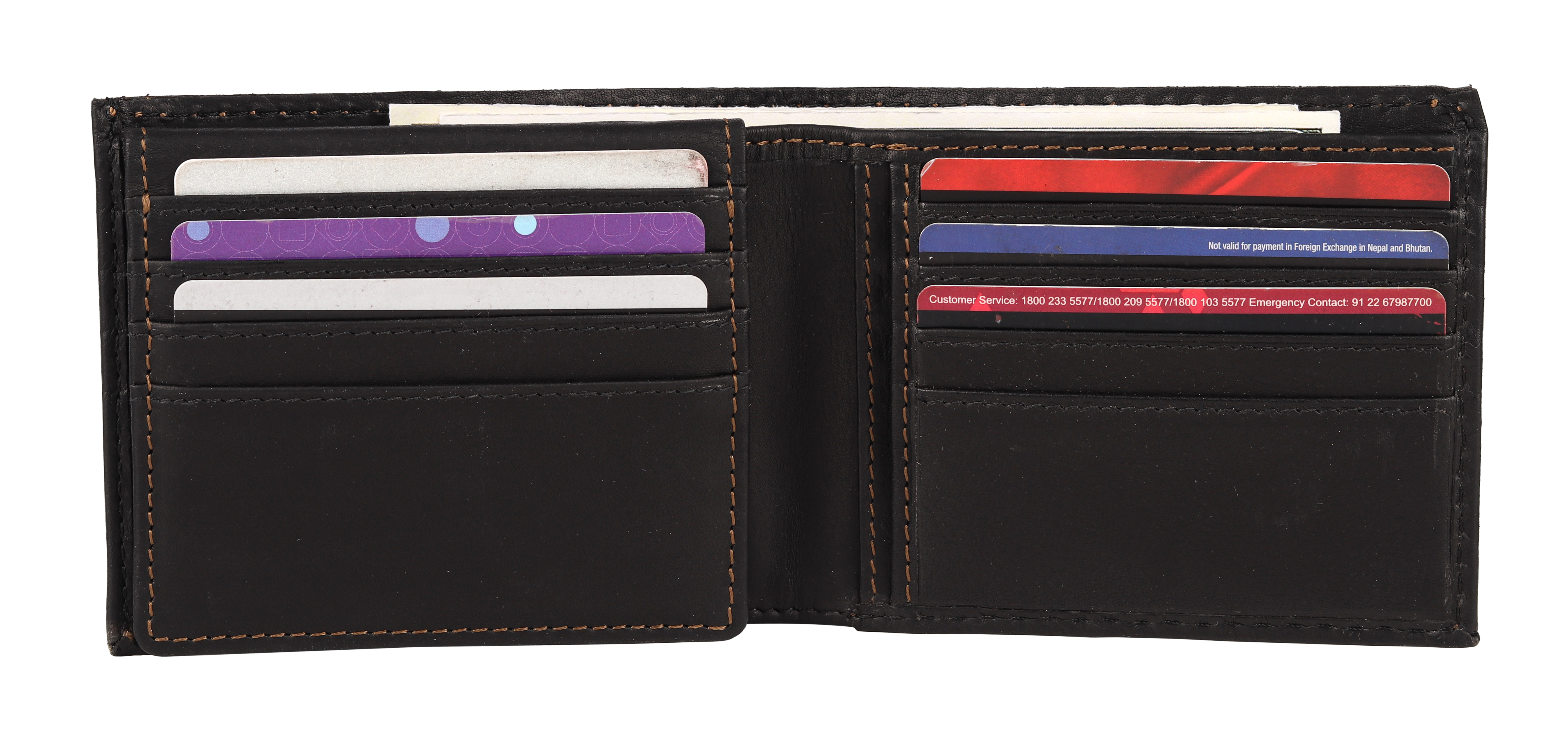 BOL/Open Road Men's Bifold Flip Up RFID Leather Wallet