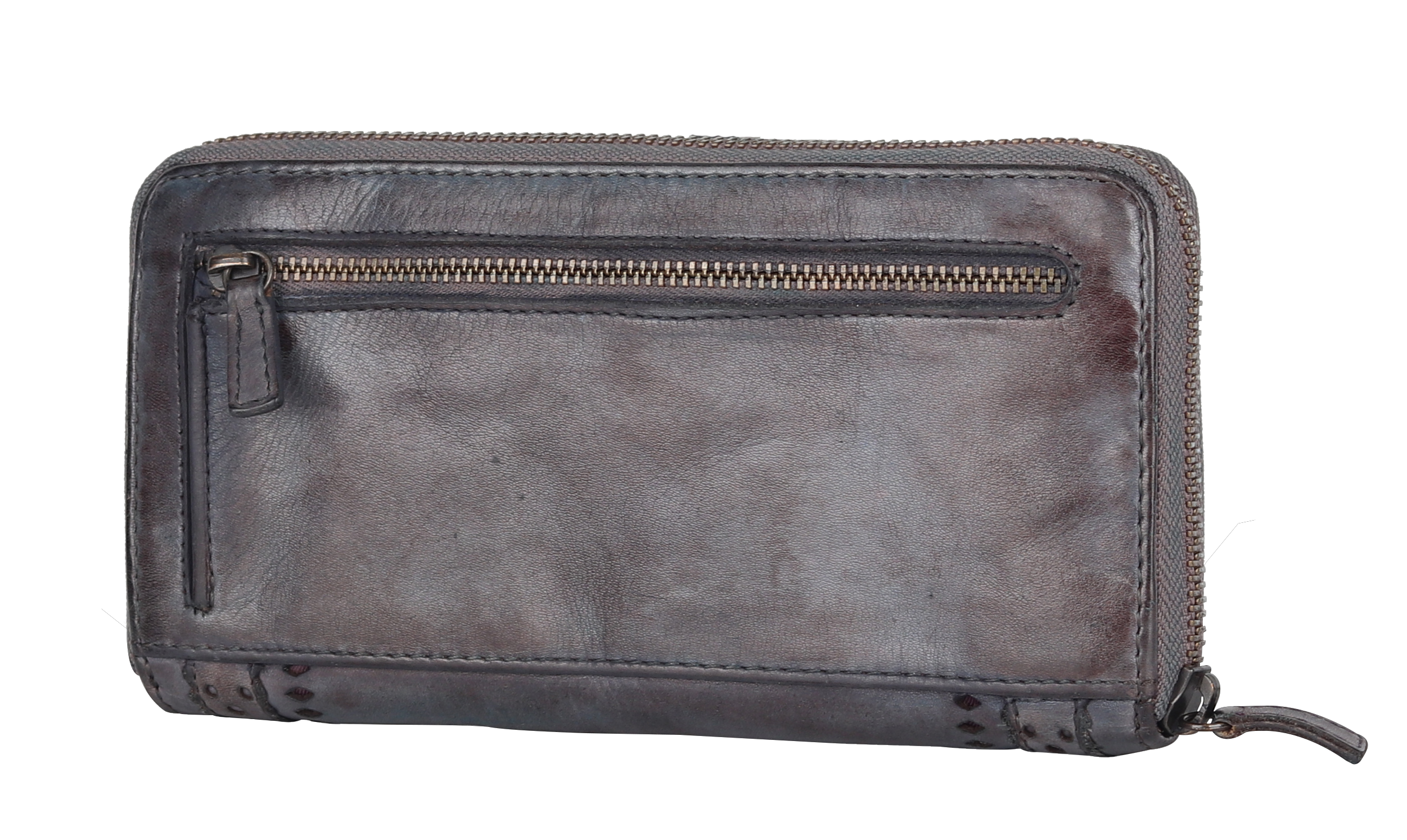 MET Women's Zip Around Leather Wallet
