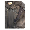 Men's Classic Leather Motorcycle Jacket