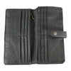 Women's Snap Tab Leather Wallet