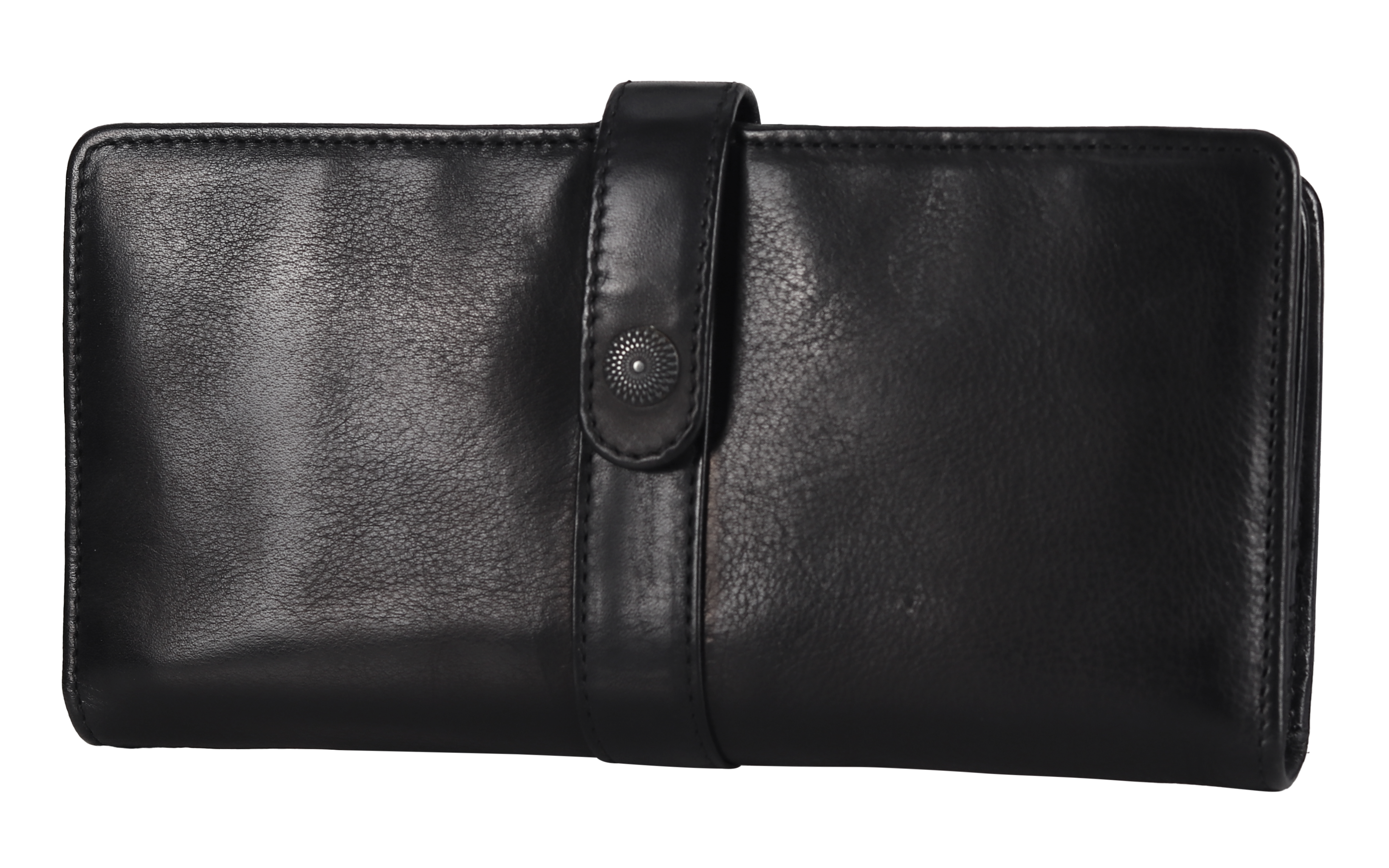 BOL Women's Snap Tab Leather Wallet
