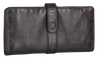 BOL Women's Snap Tab Leather Wallet