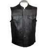 Men's Leather Club Vest