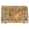 Women's Flower Stud Bifold Leather Wallet