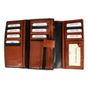 Women's Trifold RIFD Leather Wallet