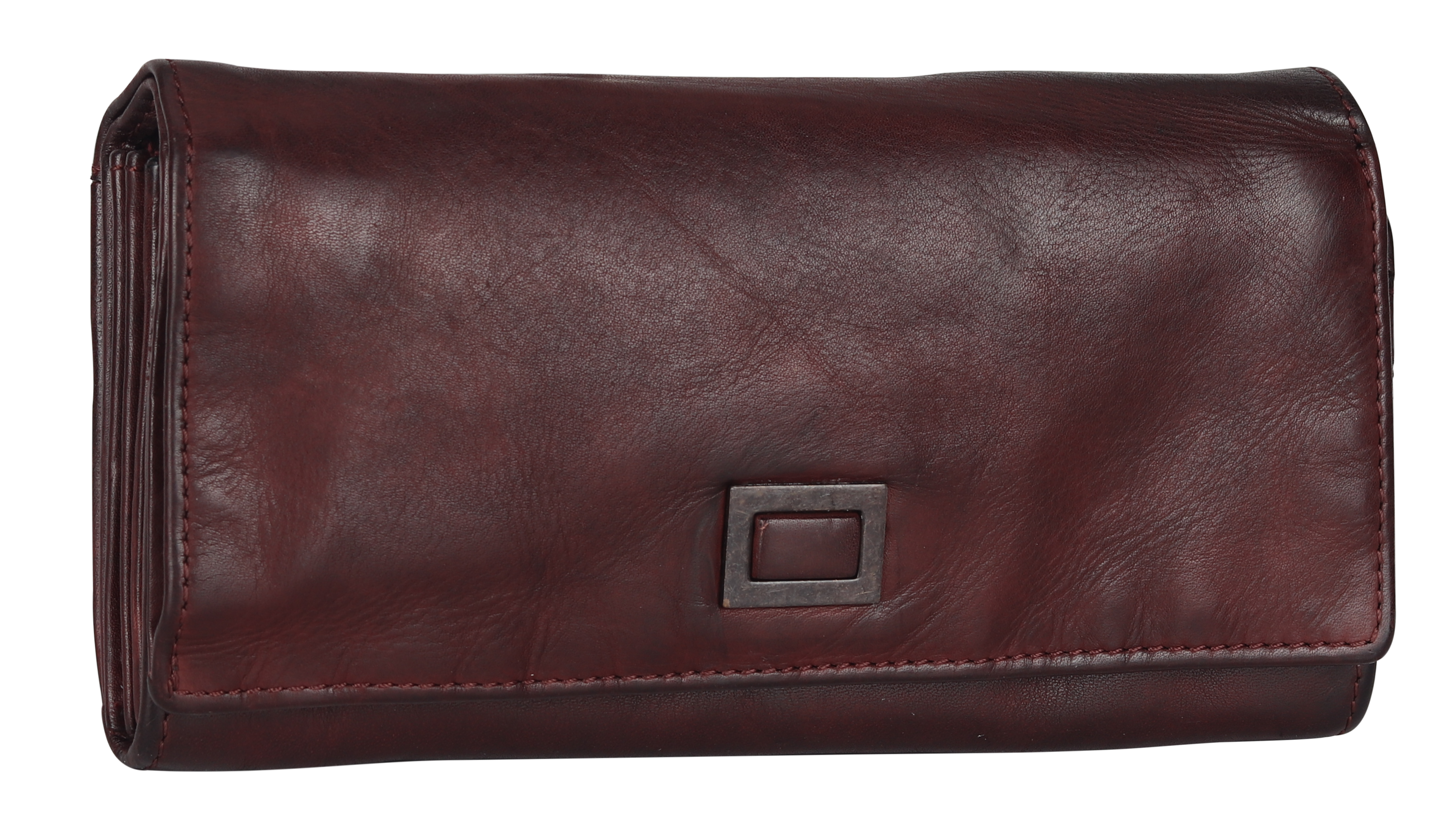 BOL Women's Square Tab Leather Wallet