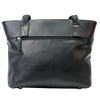 Rugged Earth Leather Handbag with Top Zipper