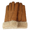 Women's Shearling Lined Leather Gloves