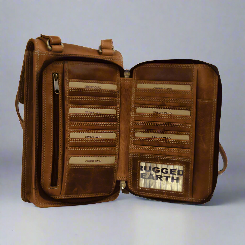 Rugged Earth Leather Organizer